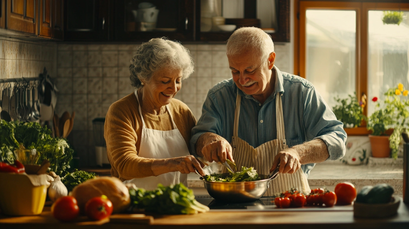 Здорове харчування для літніх людей